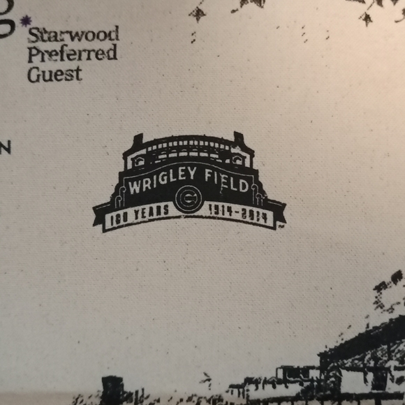 Pair of 💯 Year Wrigley Field Commemorative Totes - Picture 4 of 5